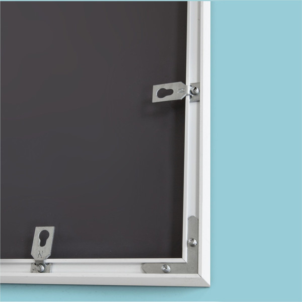 Изображение товара Зеркало Алмаз-Люкс М-422 (100x50см, в белой алюминиевой раме)