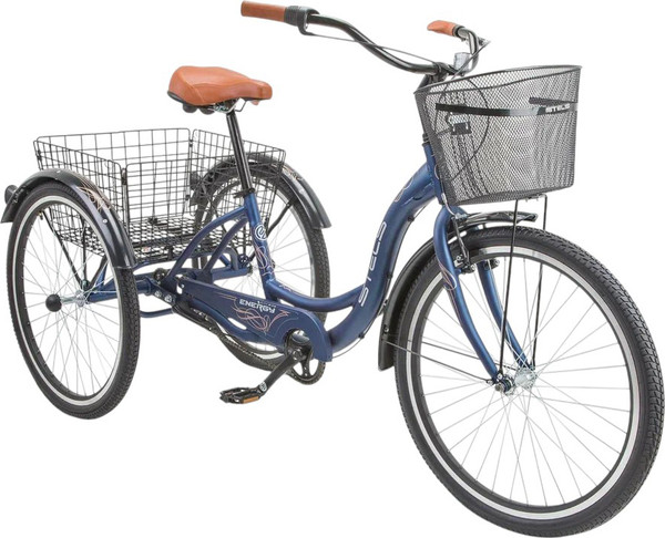 Изображение товара Велосипед STELS Energy III 26 K010 (16, синий/золотой)