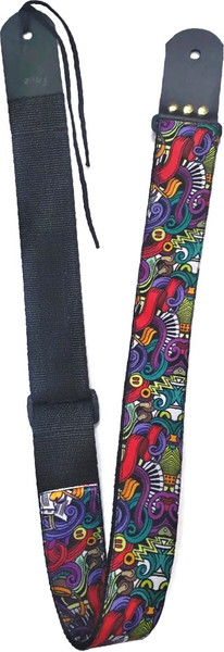 Изображение товара Ремень для гитары Mezzo MZ-RG-5muz (музыка)