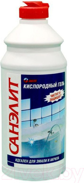 Изображение товара Универсальное чистящее средство Санэлит Кислородный гель (500мл)