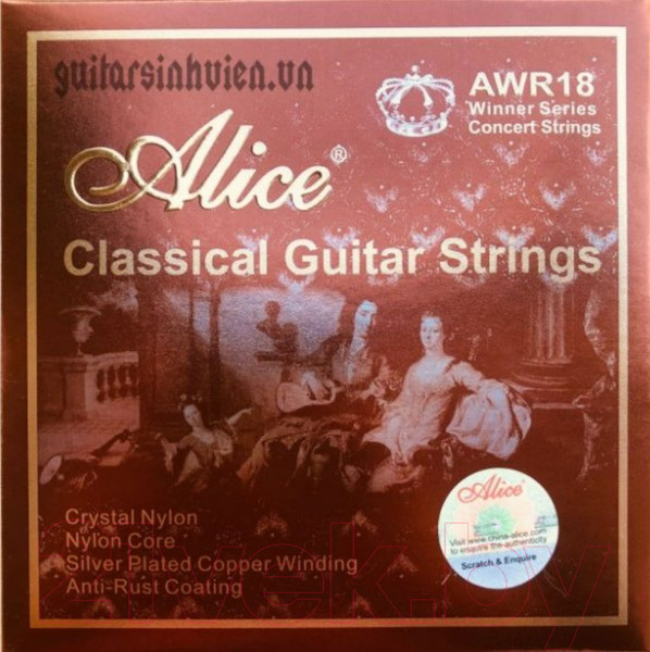 Изображение товара Струны для классической гитары Alice AWR18-H