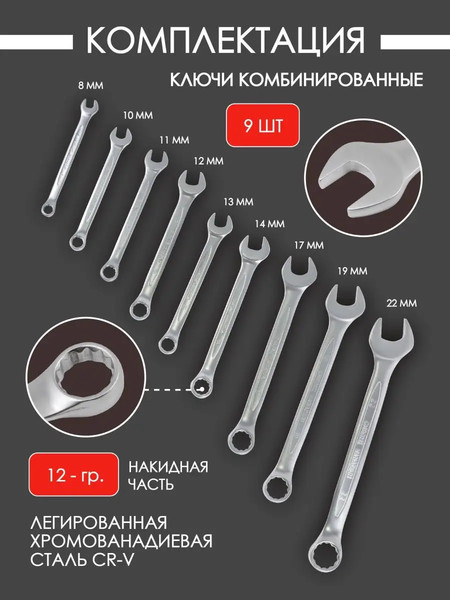 Изображение товара Универсальный набор инструментов Disen DS-4821-5(50779)