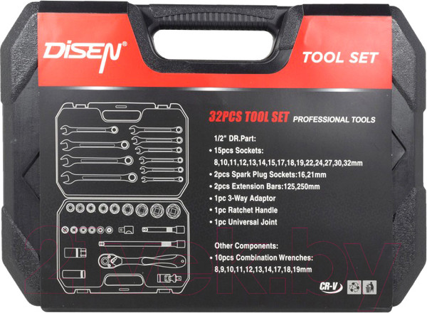 Изображение товара Универсальный набор инструментов Disen 4324-5