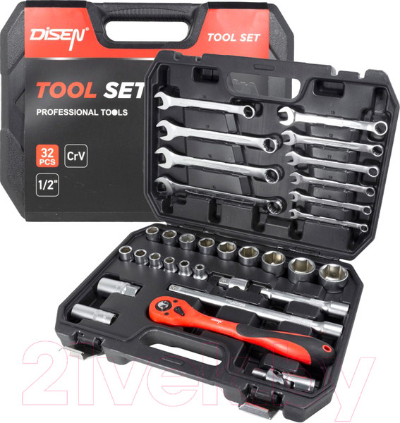 Изображение товара Универсальный набор инструментов Disen 4324-5