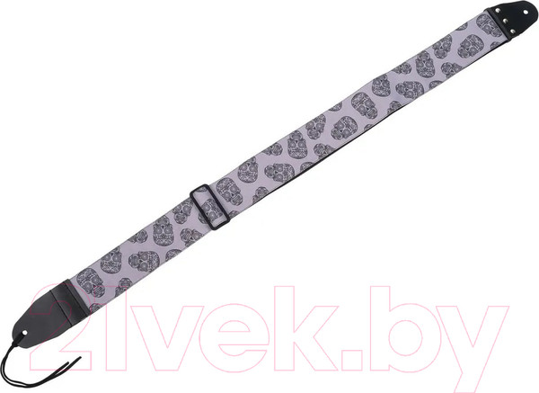 Изображение товара Ремень для гитары Mezzo MZ-RGE-7skull2 (череп 2)
