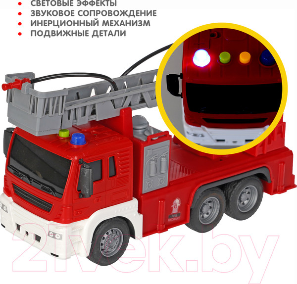 Изображение товара Автомобиль игрушечный Bondibon Пожарная машина Парк техники / ВВ5526
