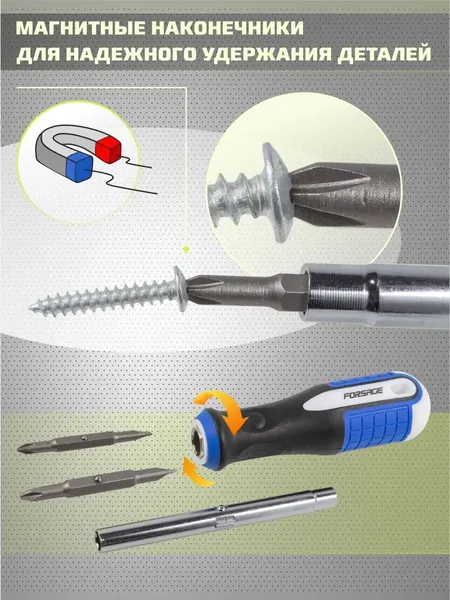 Изображение товара Отвертка Forsage F-32806MR(51671)