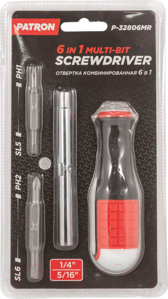 Изображение товара Отвертка Patron P-32806MR