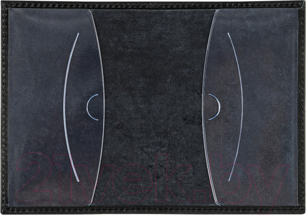 Изображение товара Обложка на паспорт OfficeSpace Медведь / 339842 (черный)