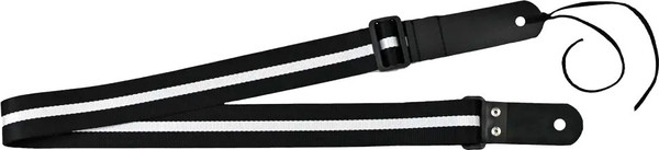 Изображение товара Ремень для гитары Mezzo Для классической гитары/укулеле MZ-RGU-1-40-1 (черный/белый)