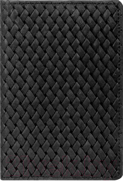 Изображение товара Обложка на паспорт OfficeSpace Плетенка / 311116 (черный)