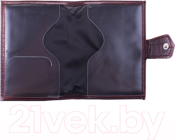 Изображение товара Обложка на паспорт OfficeSpace 222067 (терракотовый/крокодил)