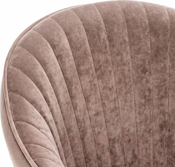 Изображение товара Стул Импэкс Leset Вайд с подлокотниками (белый/велюр латте)