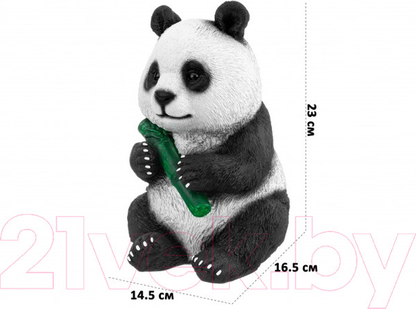 Изображение товара Копилка Elan Gallery Панда с бамбуком / 140316