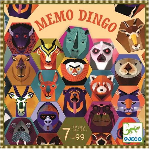 Изображение товара Настольная игра Djeco Мемо Динго / 08538