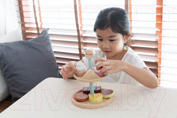 Изображение товара Набор игрушечных продуктов Plan Toys Пирожные / 3489
