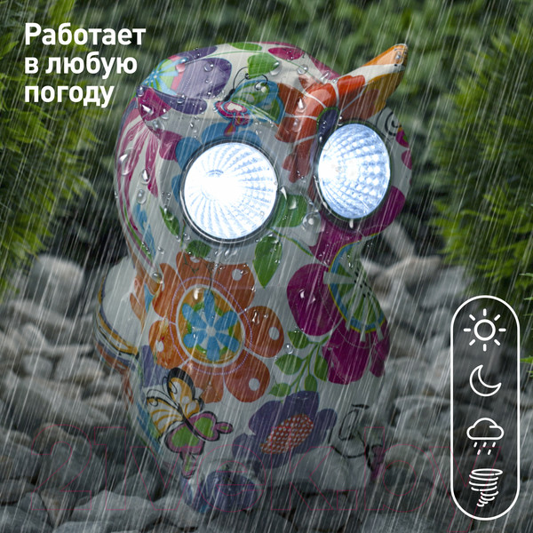 Изображение товара Садовая фигура-светильник ЭРА Птица ERAFYS01-04 / Б0038497