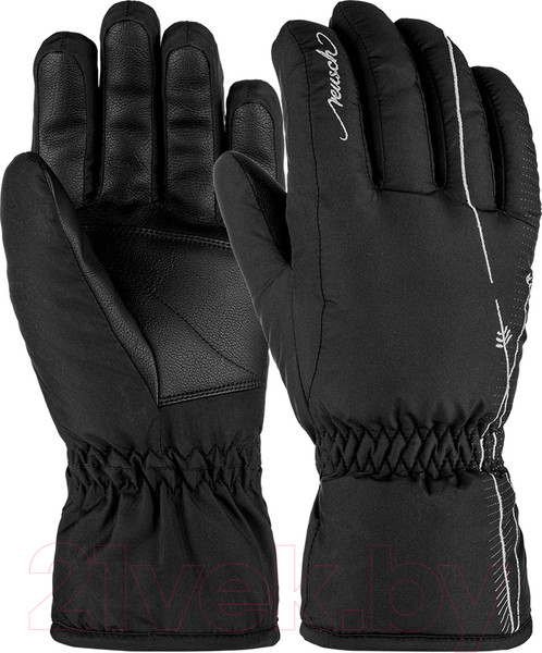 Изображение товара Перчатки лыжные Reusch Yana / 6131167-7702 (р-р 6.5, Black/Silver inch)