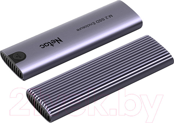 Изображение товара Бокс для жесткого диска Netac WH51 USB3.1 Gen2 + кабель А-C, кабель C-С (NT07WH51-32C2)