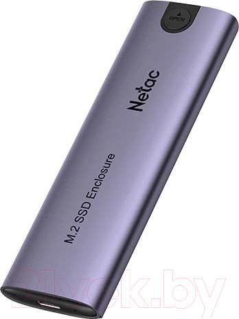Изображение товара Бокс для жесткого диска Netac WH51 USB3.1 Gen2 + кабель А-C, кабель C-С (NT07WH51-32C2)