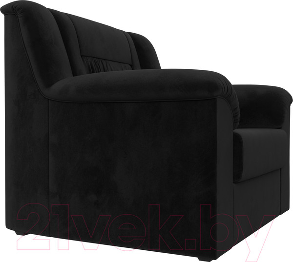 Изображение товара Кресло мягкое Лига Диванов Карелия 341 (велюр черный)