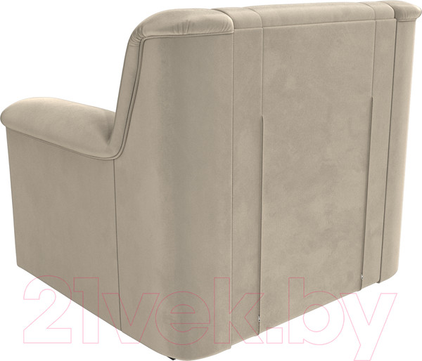 Изображение товара Кресло мягкое Лига Диванов Карелия 341 (микровельвет бежевый)