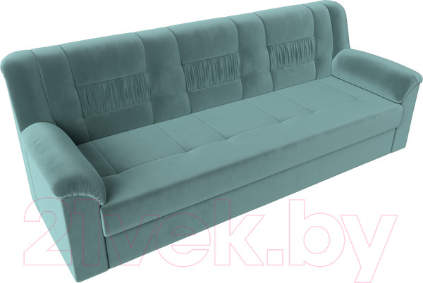 Изображение товара Диван Лига Диванов Карелия 342 (велюр бирюзовый)
