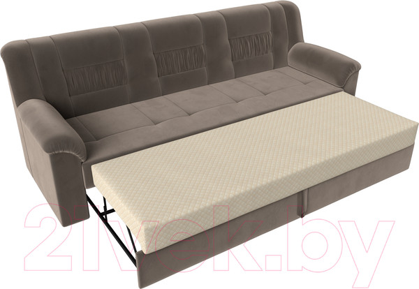 Изображение товара Диван Лига Диванов Карелия 342 (велюр коричневый)