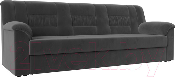 Изображение товара Диван Лига Диванов Карелия 342 (велюр серый)