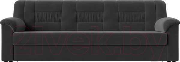 Изображение товара Диван Лига Диванов Карелия 342 (велюр серый)