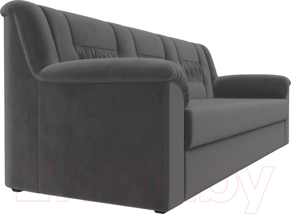 Изображение товара Диван Лига Диванов Карелия 342 (велюр серый)