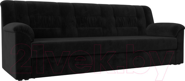 Изображение товара Диван Лига Диванов Карелия 342 (велюр черный)