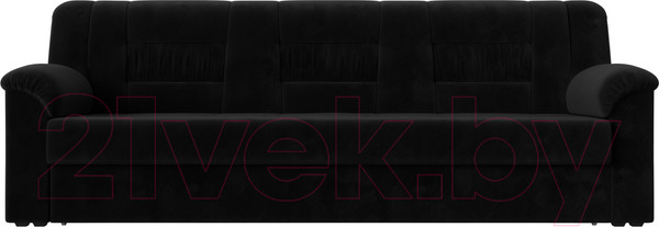 Изображение товара Диван Лига Диванов Карелия 342 (велюр черный)