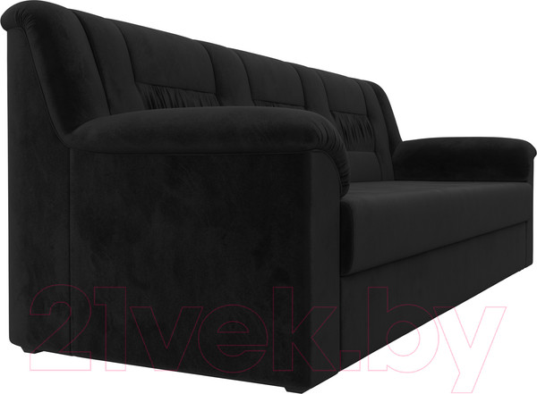 Изображение товара Диван Лига Диванов Карелия 342 (велюр черный)