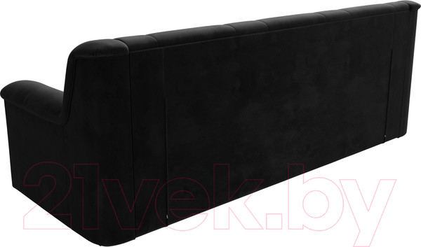 Изображение товара Диван Лига Диванов Карелия 342 (велюр черный)