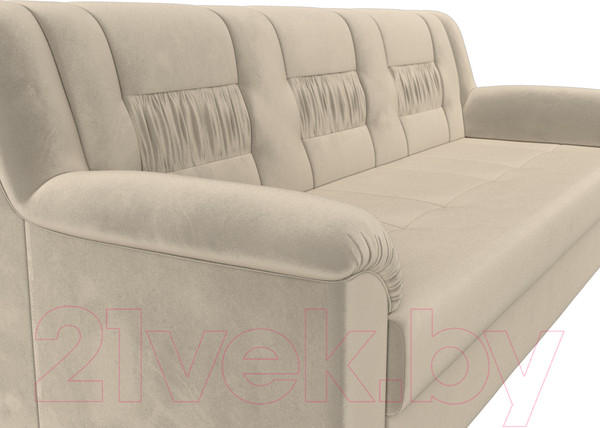 Изображение товара Диван Лига Диванов Карелия 342 (микровельвет бежевый)