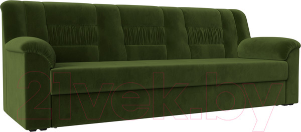 Изображение товара Диван Лига Диванов Карелия 342 (микровельвет зеленый)