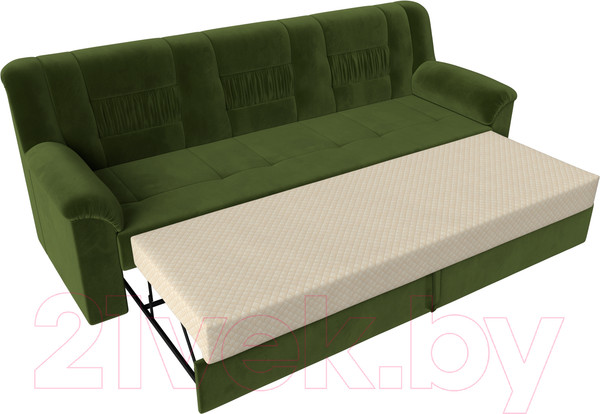 Изображение товара Диван Лига Диванов Карелия 342 (микровельвет зеленый)