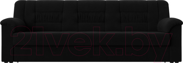 Изображение товара Диван Лига Диванов Карелия 342 (микровельвет черный)