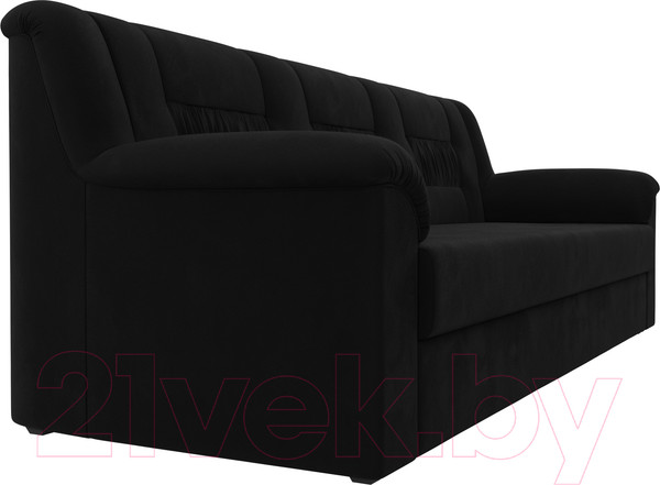 Изображение товара Диван Лига Диванов Карелия 342 (микровельвет черный)