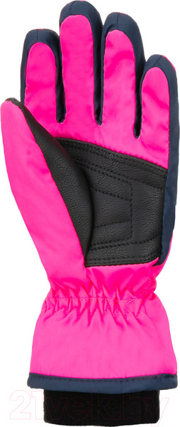 Изображение товара Перчатки лыжные Reusch Kids / 6285105-3297 (р-р 4, Pink Glo/Dress Blue)