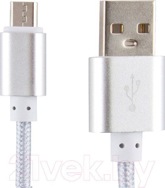 Изображение товара Кабель Energy ET-01 USB/MicroUSB / 006370 (серебристый)