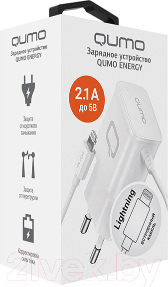 Изображение товара Зарядное устройство сетевое Qumo Energy Charger 0026 / Q30550