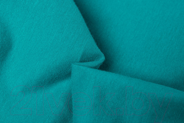 Изображение товара Простыня AlViTek Трикотажная на резинке 160x200 / ПТР-МВ-160 (морская волна)