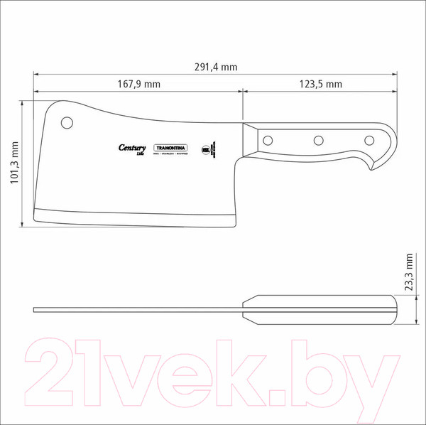 Изображение товара Топорик для мяса Tramontina Century / 24014/106