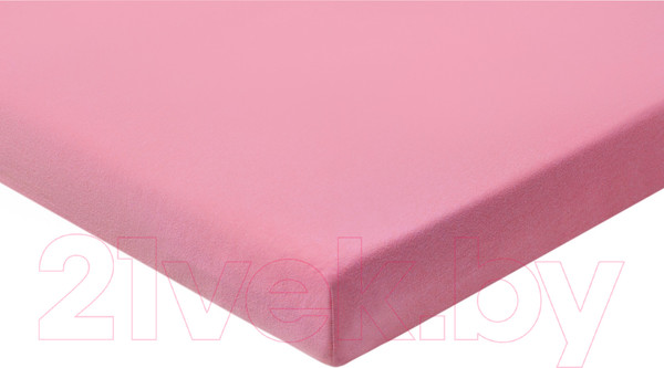 Изображение товара Простыня AlViTek Трикотажная на резинке 160x200 / ПТР-СР-160 (сухая роза)