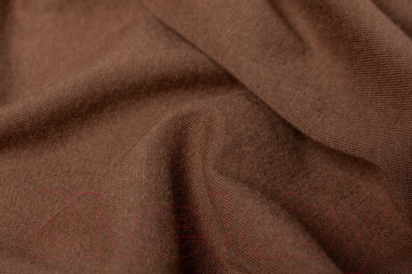 Изображение товара Простыня AlViTek Трикотажная на резинке 180x200 / ПТР-ШОК-180(180) (шоколад)