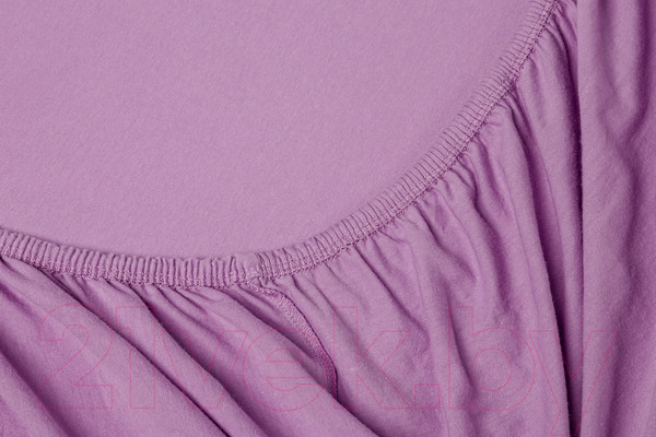 Изображение товара Простыня AlViTek Трикотажная на резинке 200x200 / ПТР-ЛА-200 (лавандовый)