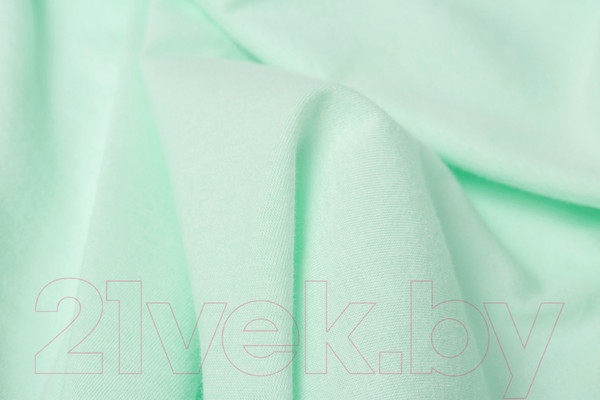 Изображение товара Простыня AlViTek Трикотажная на резинке 200x200 / ПТР-М-200 (ментол)