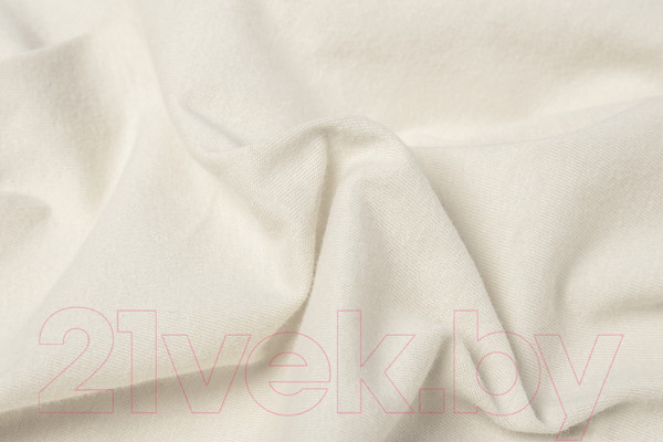 Изображение товара Простыня AlViTek Трикотажная на резинке 200x200 / ПТР-МО-200 (молочный)